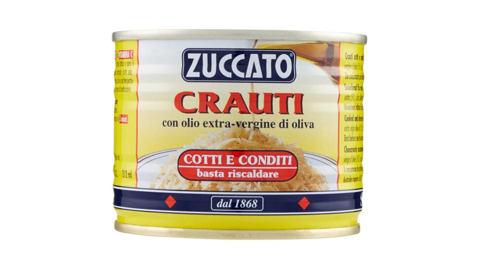 Zuccato Crauti con olio extra-vergine di oliva