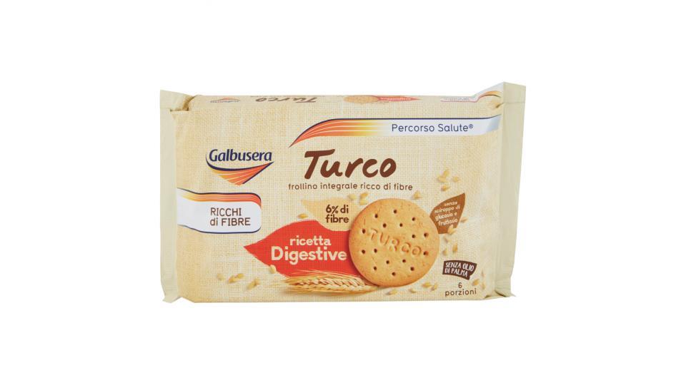 Galbusera Turco frollino integrale ricco di fibre ricetta Digestive