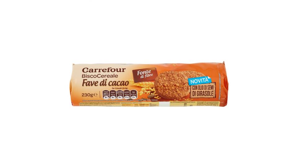 Carrefour BiscoCereale Fave di cacao