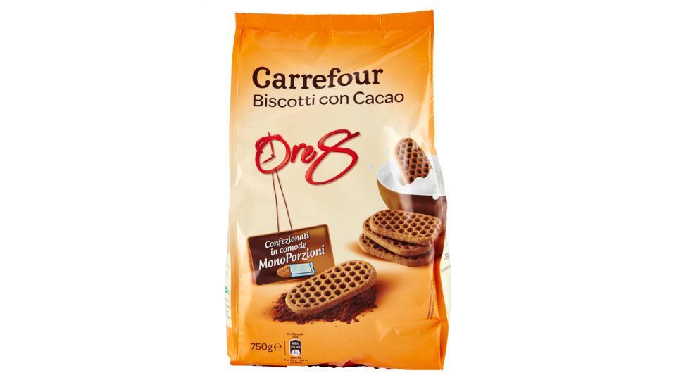 Carrefour Ore 8 Biscotti con Cacao