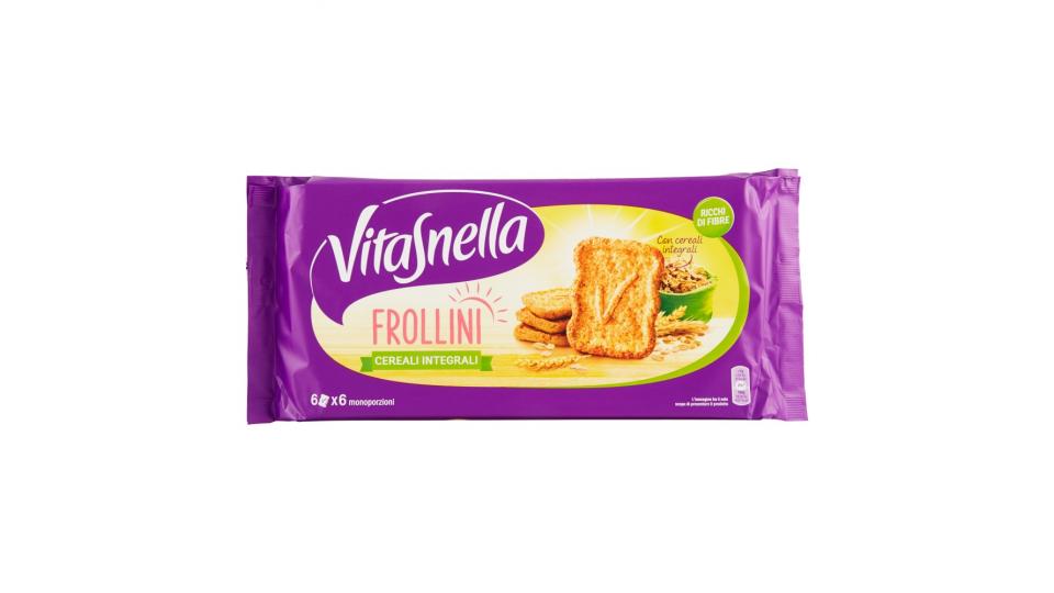 Vitasnella Frollini Cereali Integrali
