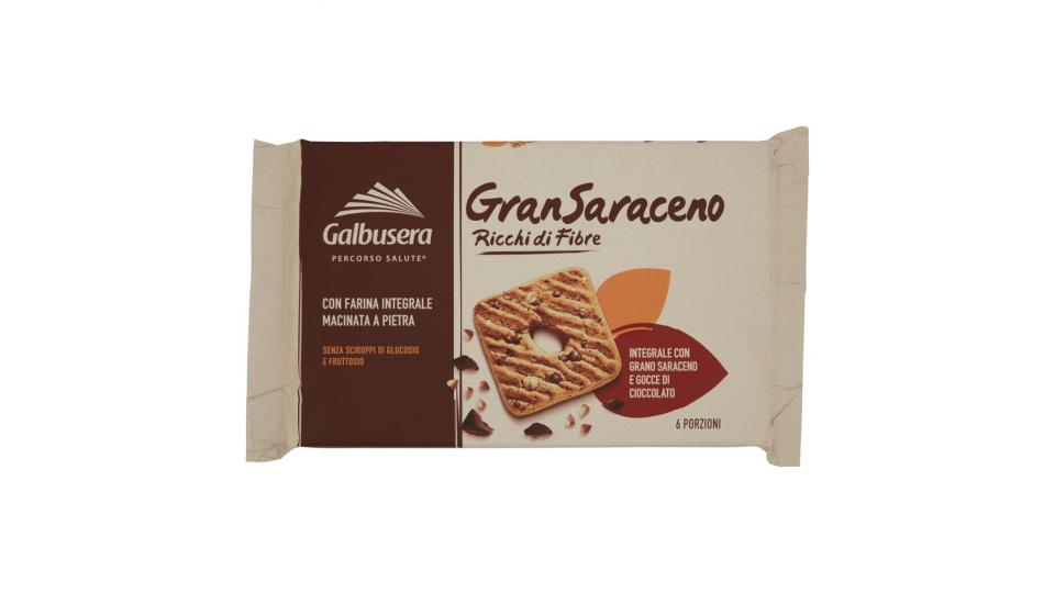 Galbusera GranSaraceno frollino integrale con grano saraceno