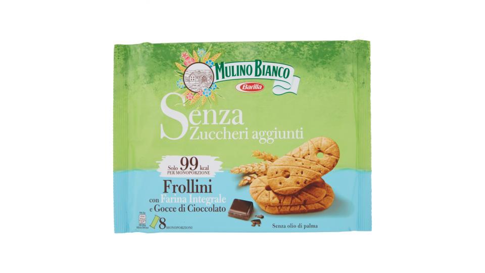 Mulino Bianco Frollini con Farina Integrale e Gocce di Cioccolato