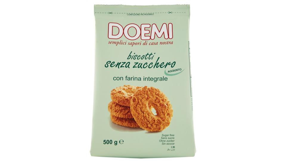 Doemi Biscotti senza zucchero aggiunto con farina integrale