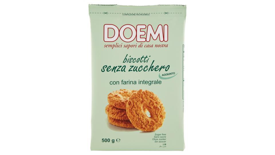 Doemi Biscotti senza zucchero aggiunto con farina integrale