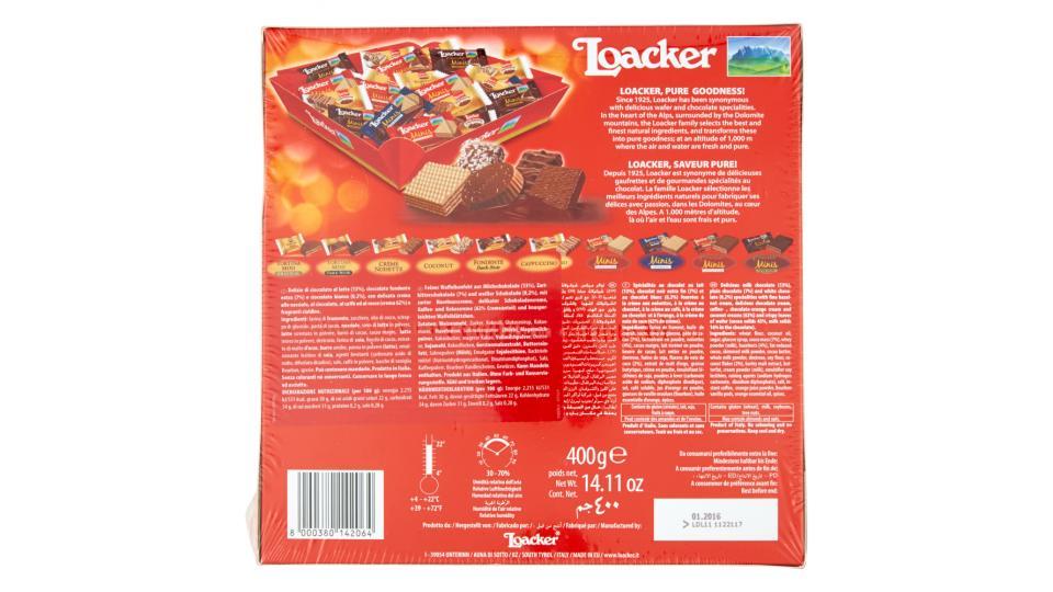 Loacker The Best of chocolate & wafer cookies