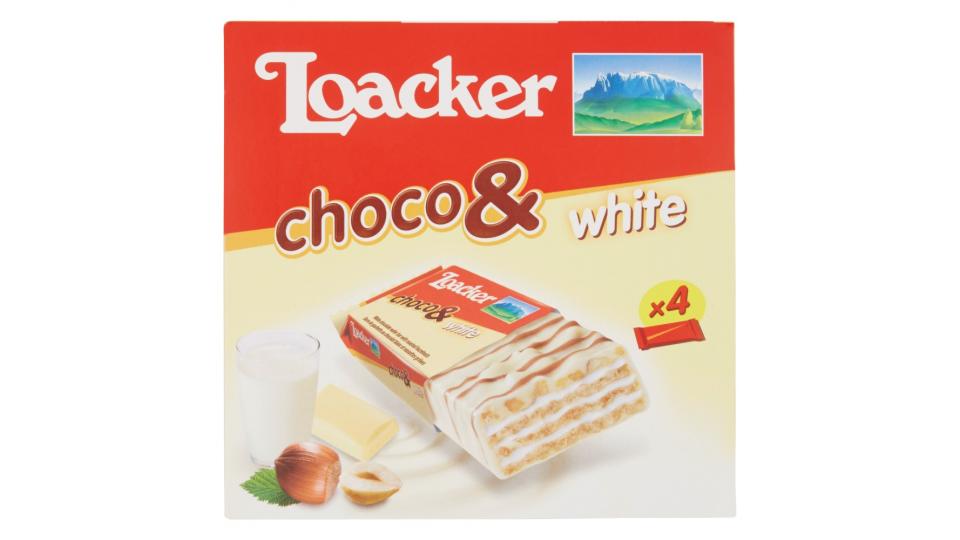 Loacker choco & white