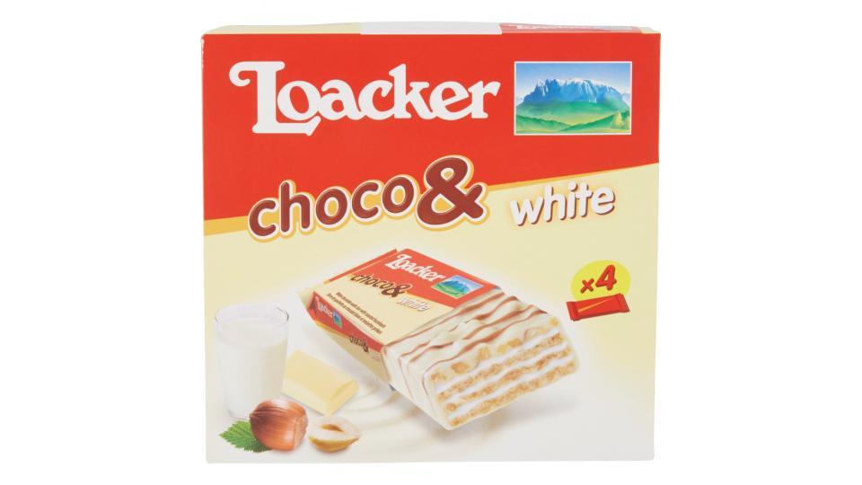 Loacker choco & white