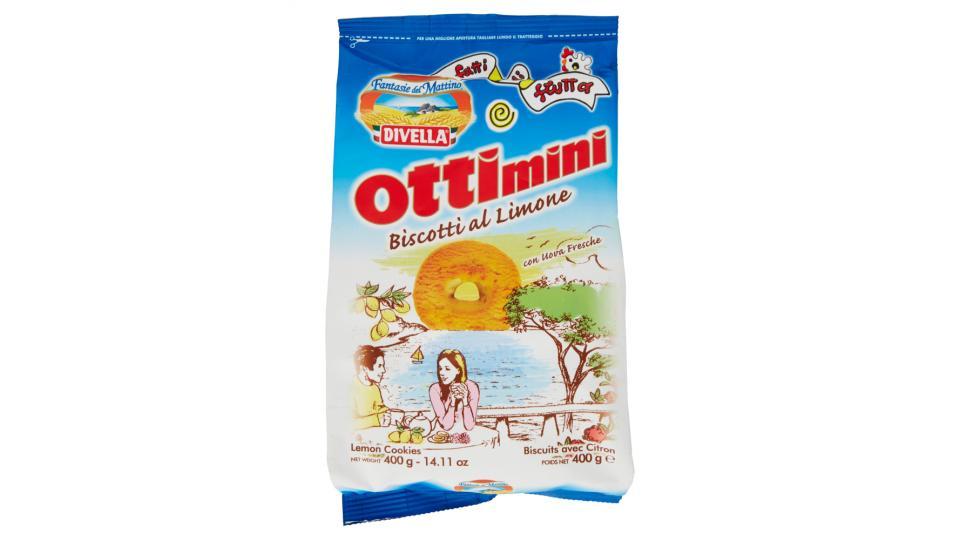 Divella Fantasie del Mattino Ottimini Biscotti al Limone