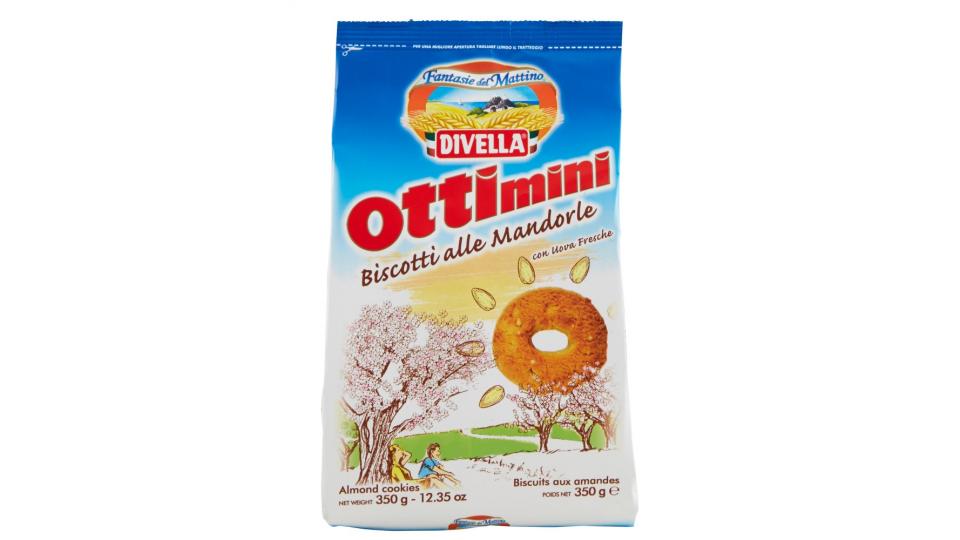 Divella Fantasie del Mattino Ottimini Biscotti alle Mandorle