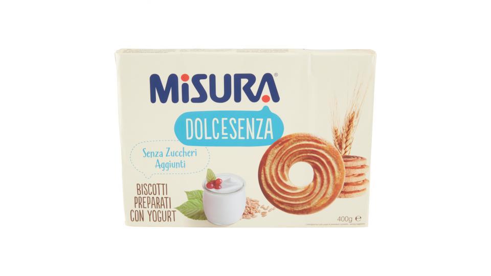 Misura Dolcesenza Biscotti preparati con yogurt