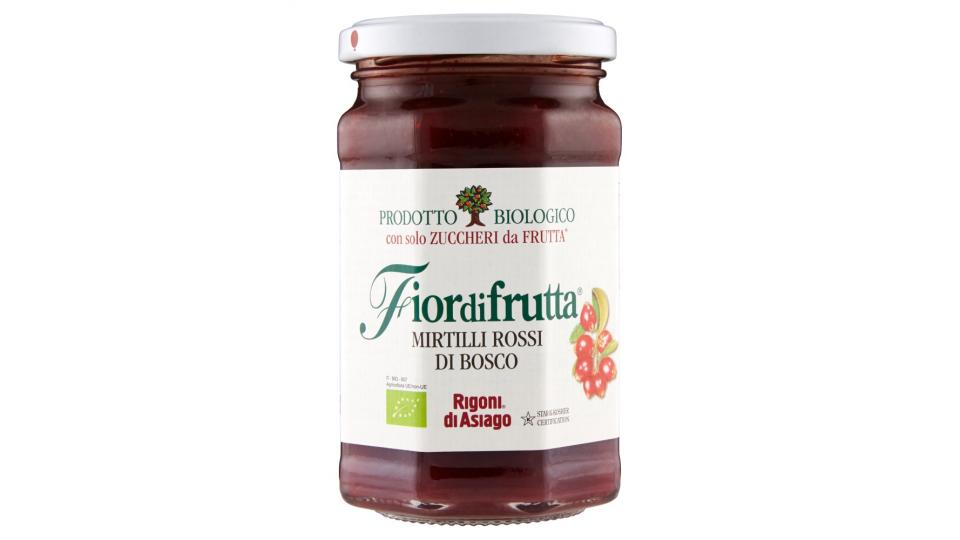 Rigoni di Asiago Fiordifrutta Mirtilli Rossi di Bosco