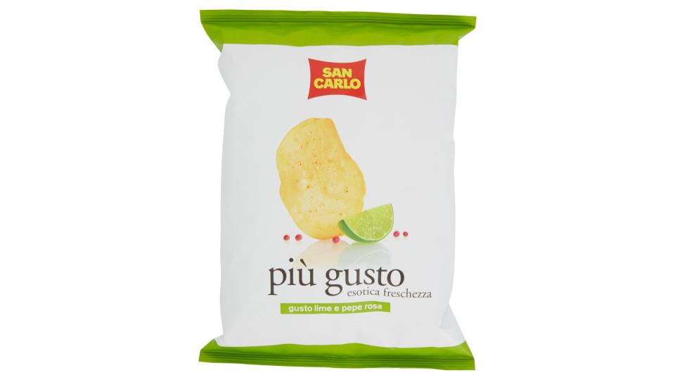 San Carlo più gusto gusto lime e pepe rosa