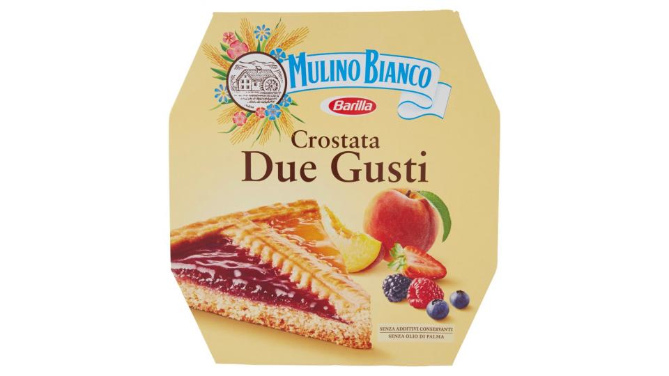 Mulino Bianco Crostata Due Gusti con frutti di bosco e pesca