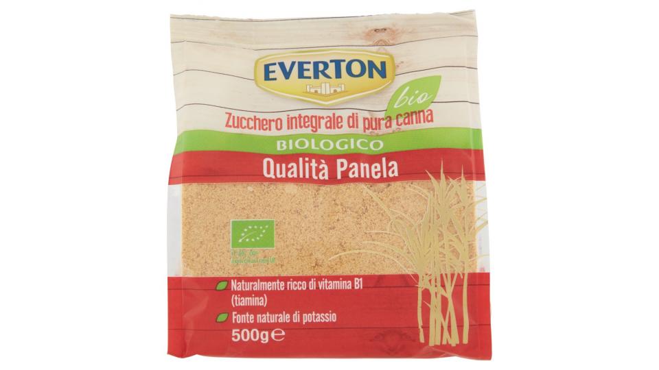 Everton bio Zucchero integrale di pura canna Biologico Qialità Panela