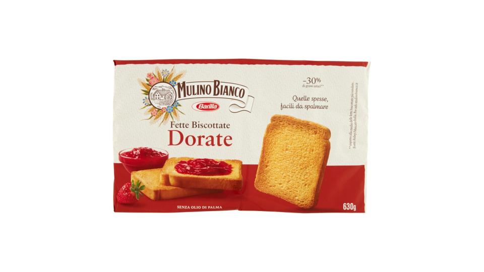 Mulino Bianco Le Dorate Fette Biscottate