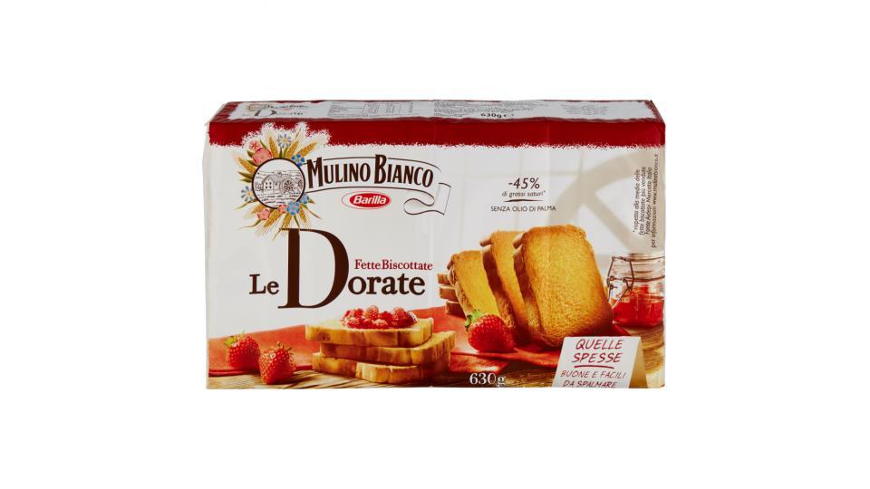 Mulino Bianco Le Dorate Fette Biscottate