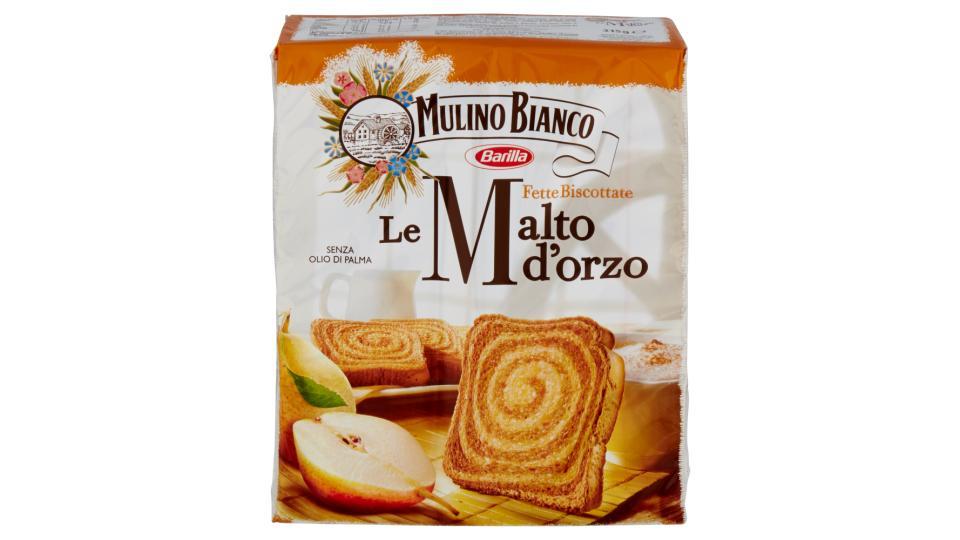 Mulino Bianco Le Malto d'Orzo Fette Biscottate