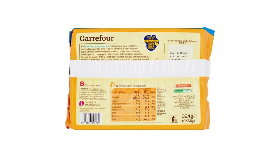 Carrefour Fette biscottate Classiche