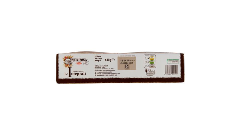 Mulino Bianco Le Integrali Fette Biscottate