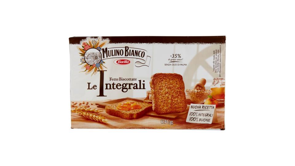 Mulino Bianco Le Integrali Fette Biscottate