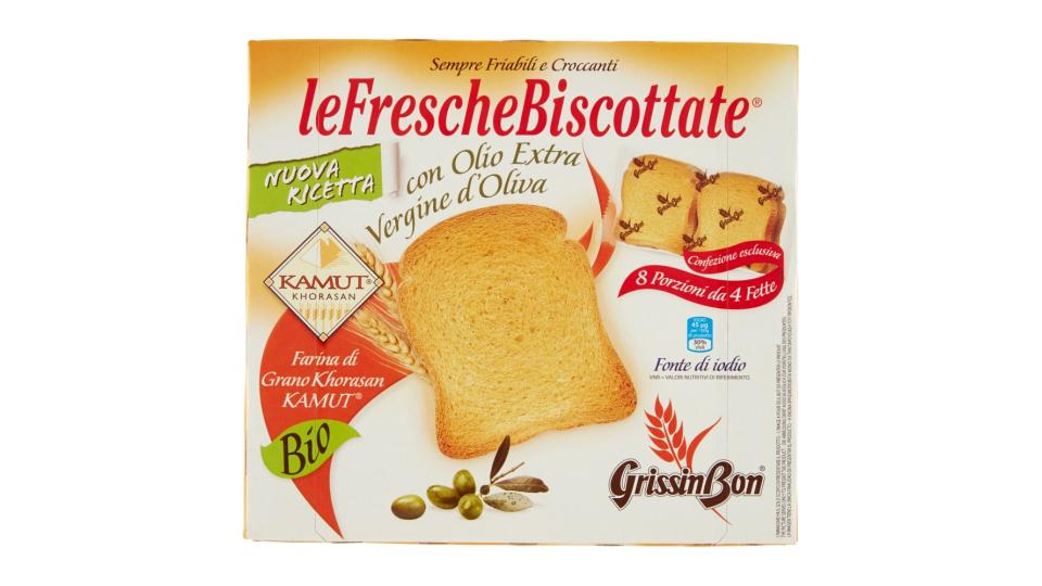 GrissinBon leFrescheBiscottate Farina di Grano Khorasan Kamut Bio