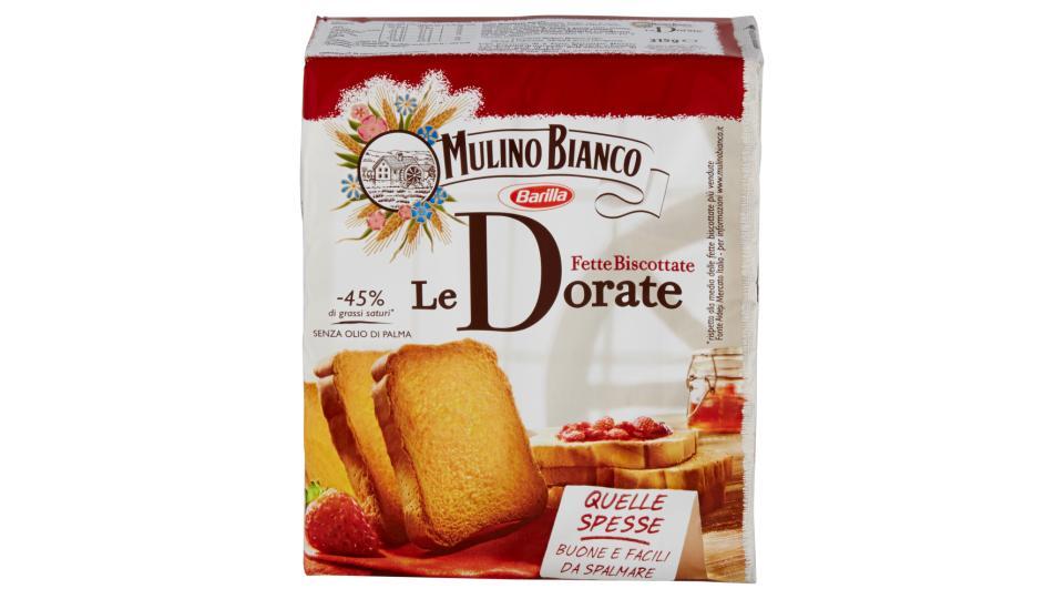 Mulino Bianco Le Dorate Fette Biscottate