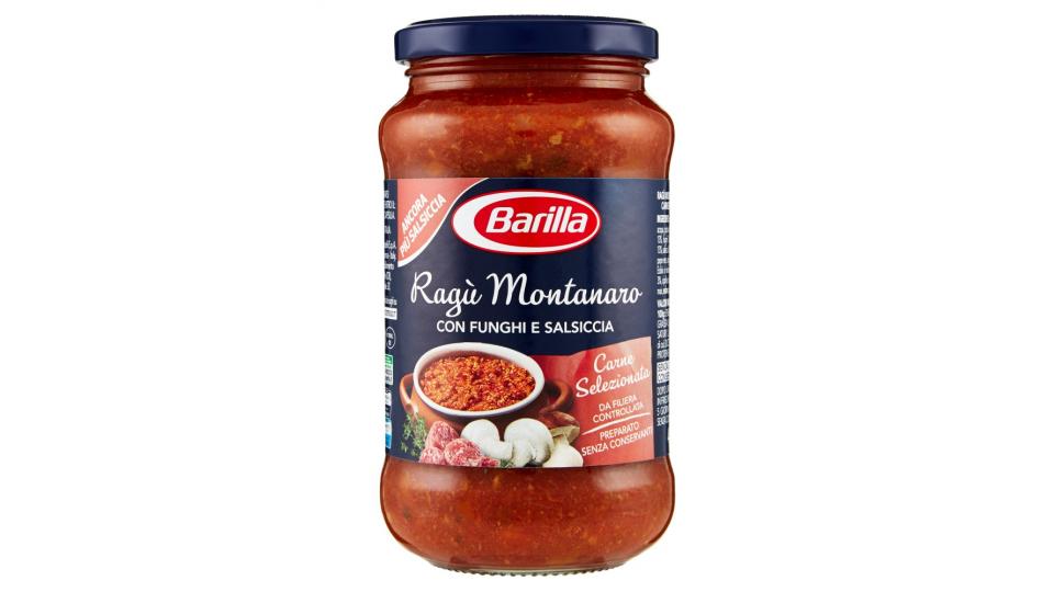 Barilla Ragù Montanaro con Funghi e Salsiccia