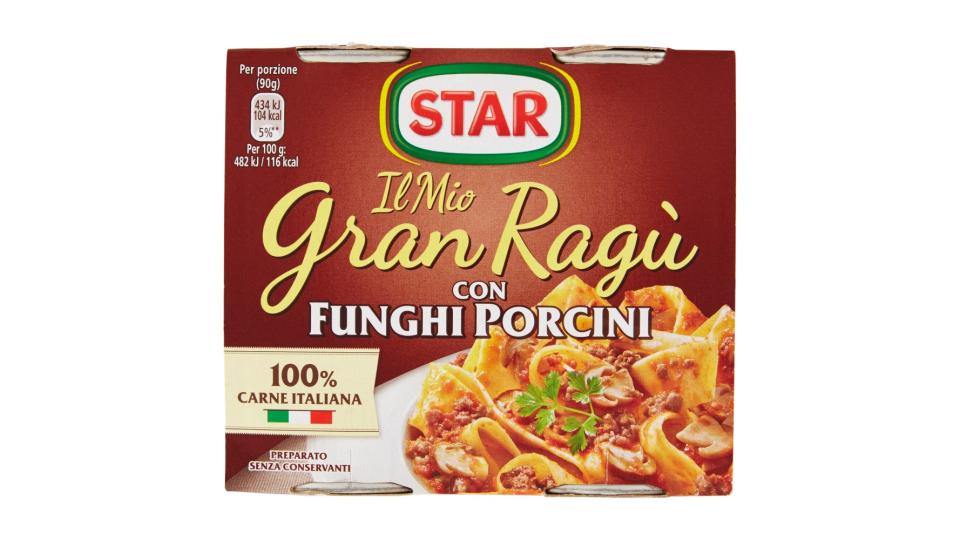 Star Il Mio Gran Ragù con Funghi Porcini