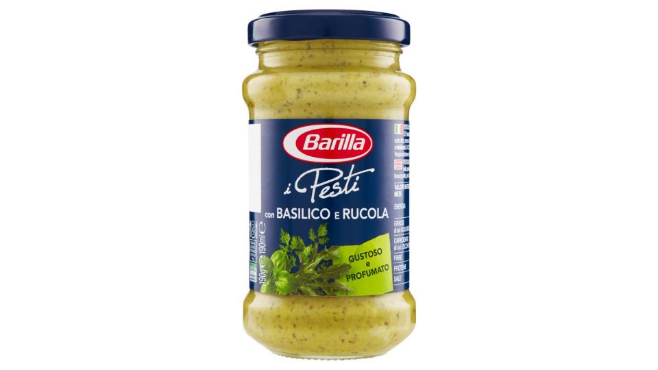 Barilla i Pesti Con Basilico e Rucola