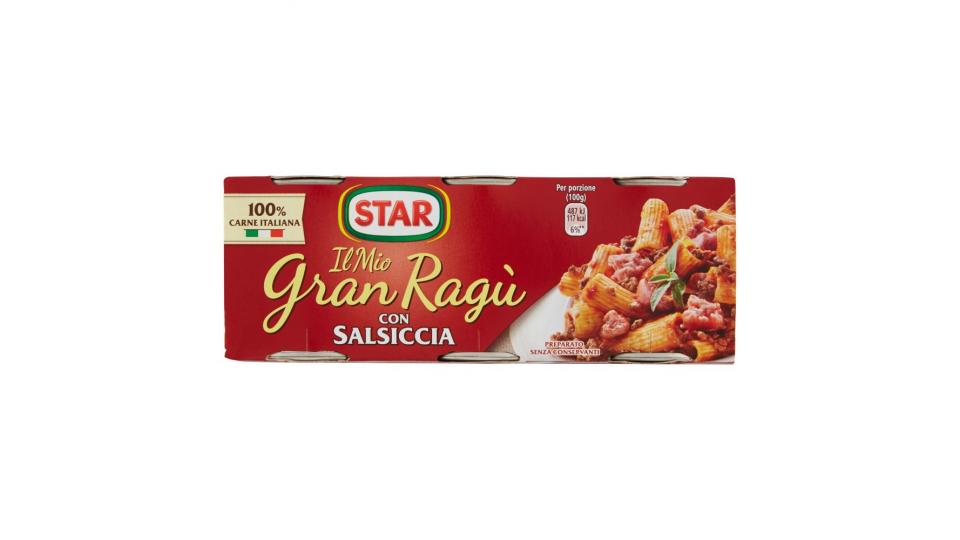 Star Il Mio Gran Ragù con Salsiccia