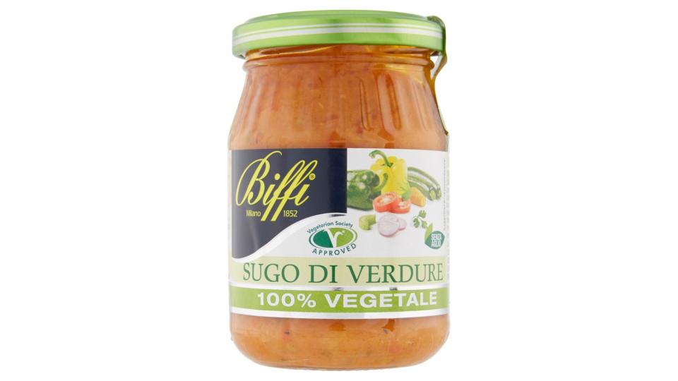 Biffi 100% Vegetale Sugo di Verdure Senza Aglio