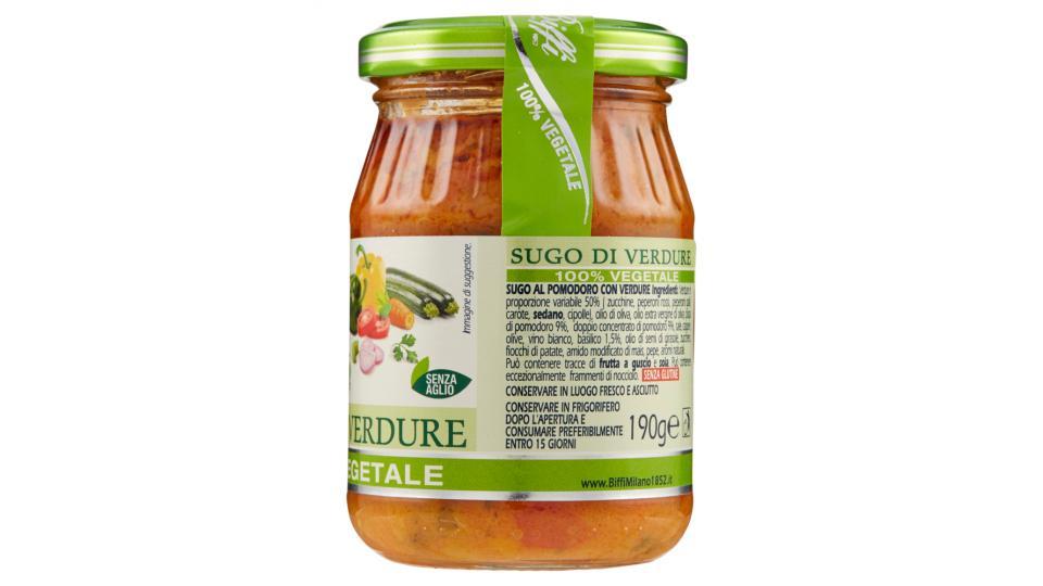 Biffi 100% Vegetale Sugo di Verdure Senza Aglio