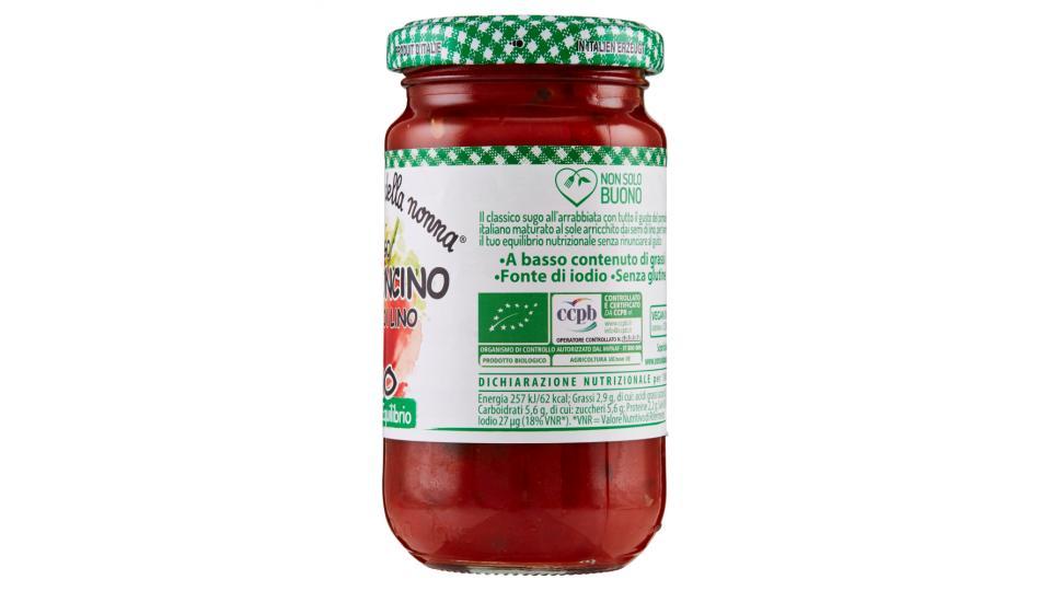 Le conserve della nonna Gusto & Equilibrio Sugo Peperoncino e Semi di Lino Bio