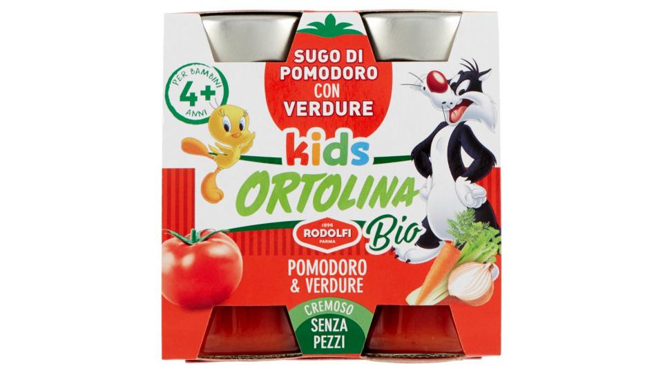Ortolina kids Bio Pomodoro & Verdure