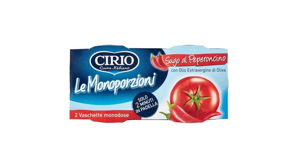 Cirio Le Monoporzioni Sugo al Peperoncino