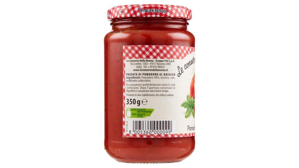 Le conserve della nonna Pomodoro al basilico