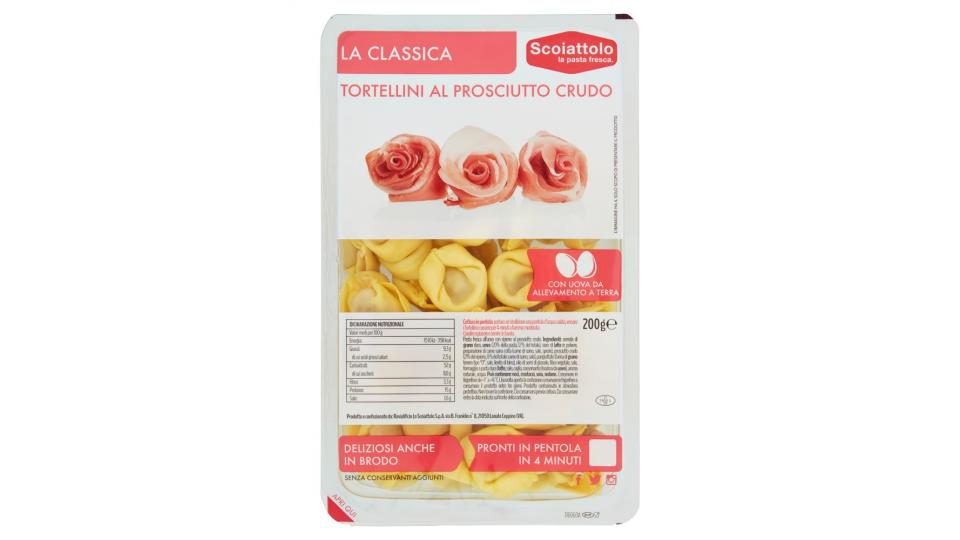 Scoiattolo La Classica Tortellini al Prosciutto Crudo