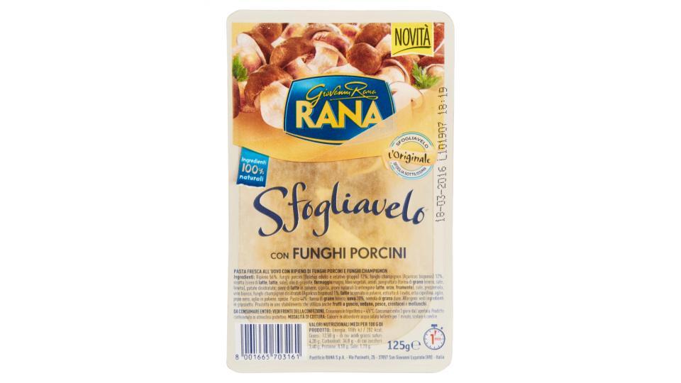 Giovanni Rana Sfogliavelo con Funghi Porcini