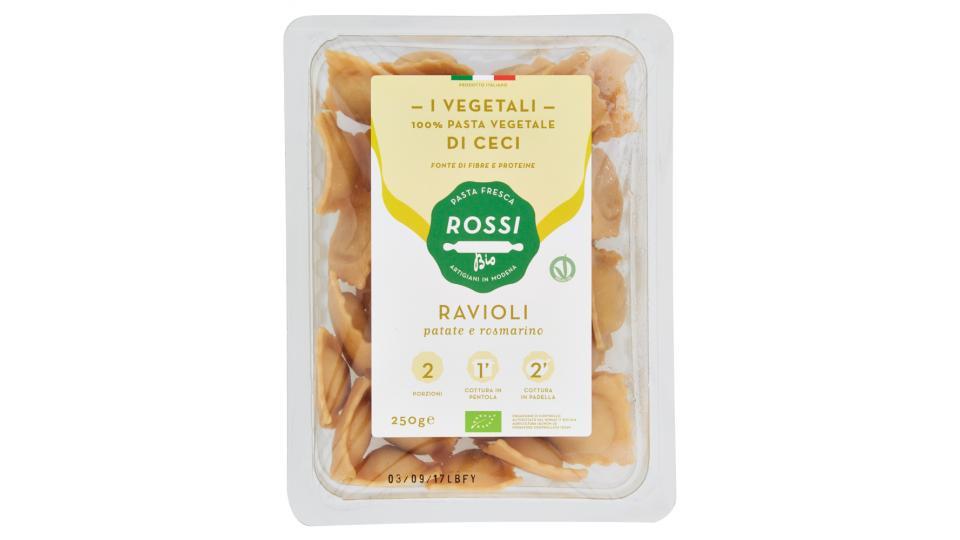 Pasta Fresca Rossi Bio I Vegetali Ravioli patate e rosmarino