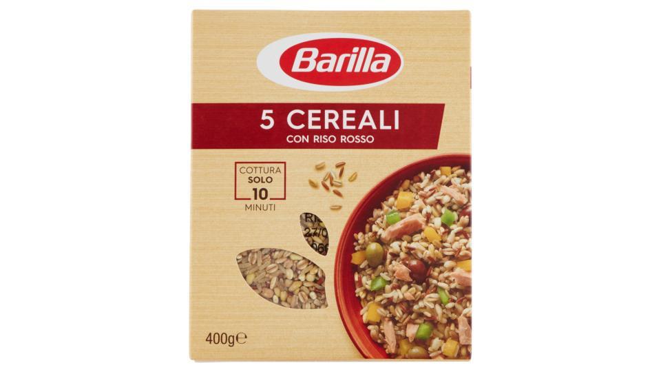 Barilla 5 Cereali con Riso Rosso