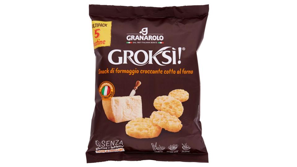 Groksì! il Formaggio Snack con Grana Padano Classico