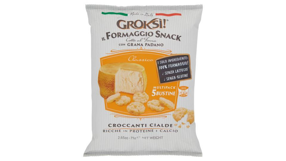 Groksì! il Formaggio Snack con Grana Padano Classico