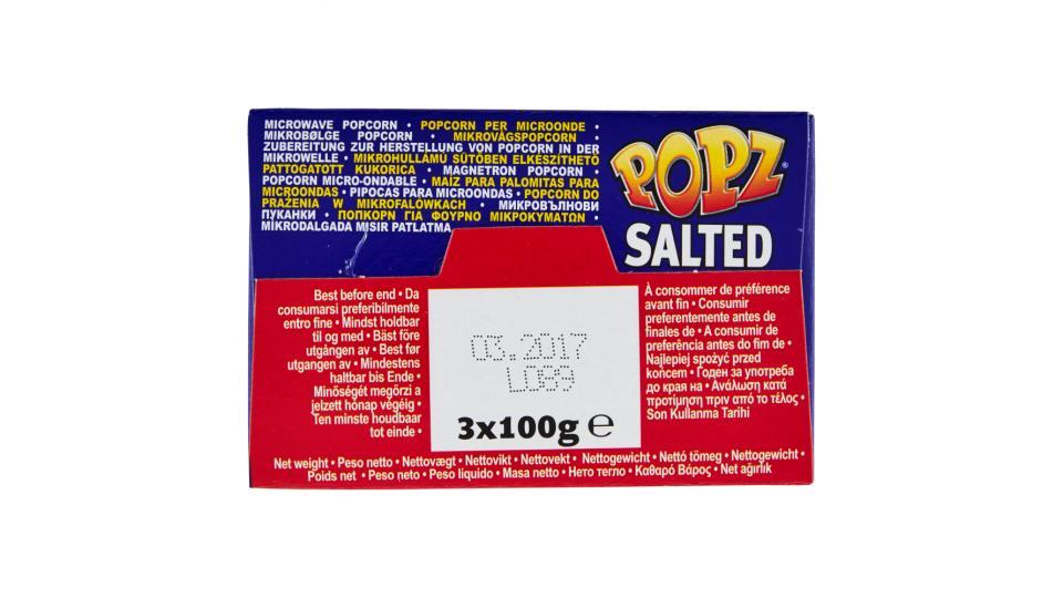 Popz Microwave popcorn salted