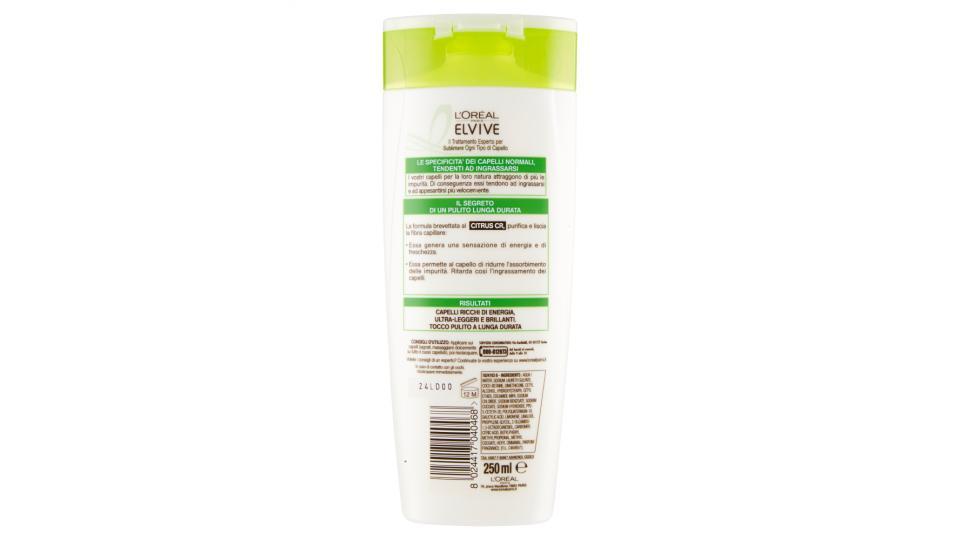 Elvive Energizzante Shampoo delicato capelli normali tendenti ad ingrassarsi