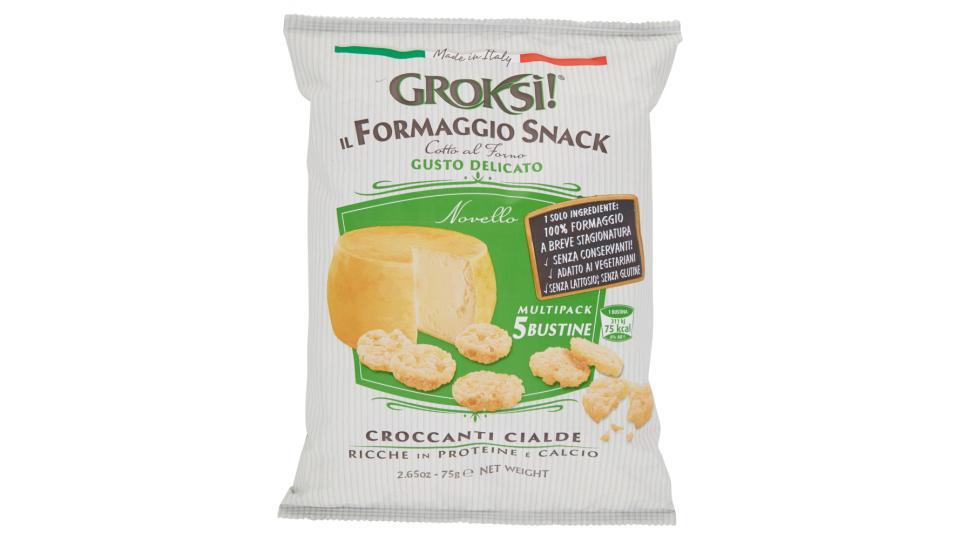 Groksì! il Formaggio Snack Gusto Delicato Novello