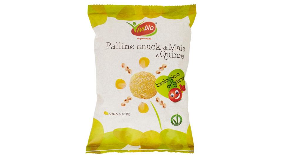 Vivibio Palline snack di Mais e Quinoa