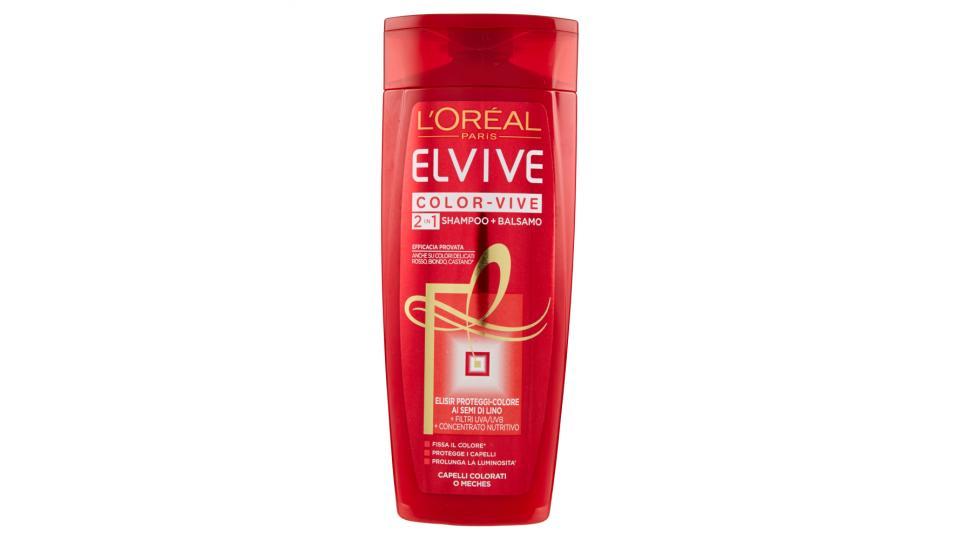 Elvive Color-vive 2in1 shampoo + balsamo capelli colorati o meches