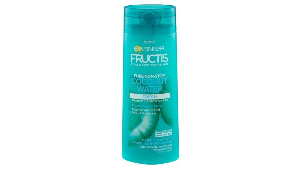 Garnier Fructis Coconut Water - Shampoo fortificante per capelli normali