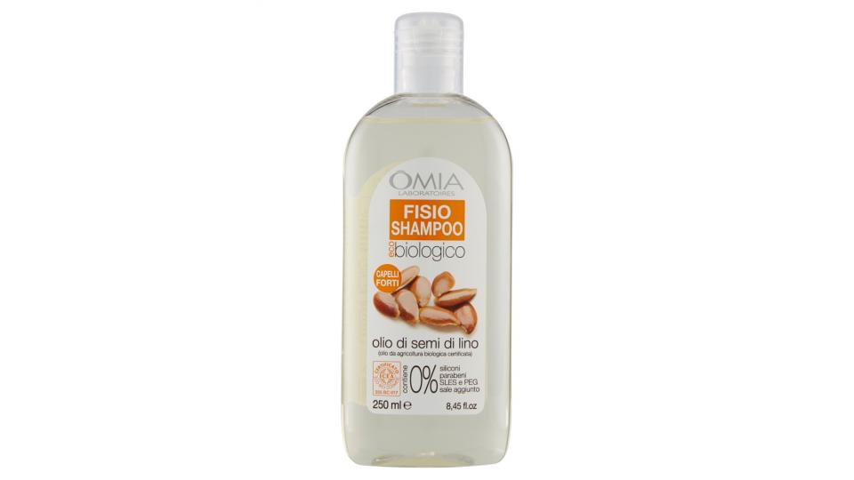 Omia Laboratoires eco biologico Fisio Shampoo olio di semi di lino